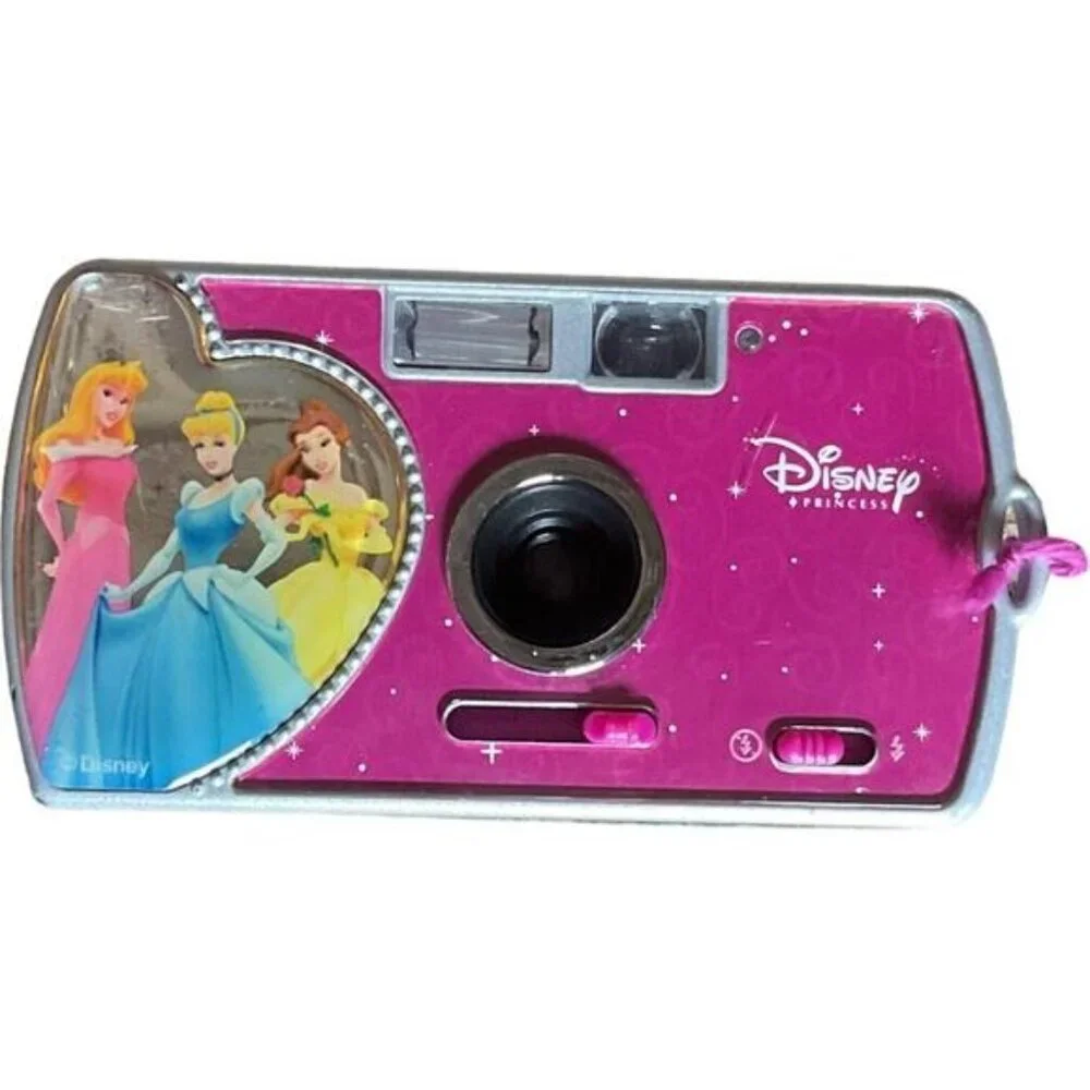 Disney Princess 35mm Film Camera With Pink & Silver Design